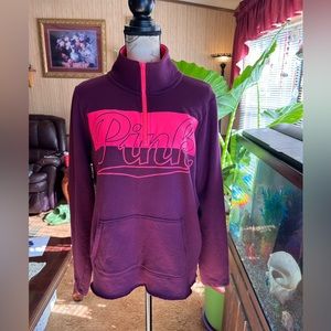 Victoria's Secret Victoria’s Secret Pink Quarter Zip sweatshirt.